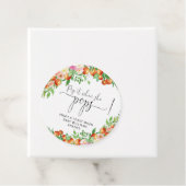 Kleine Pop als ze baby shower pop Bedankjes Labels (In situ)