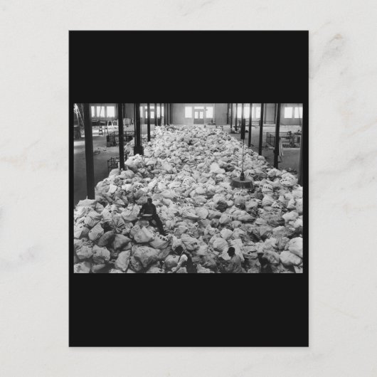 Kleine porties van het Christmas mail_war afbeeldi Feestdagenkaart (Voorkant)