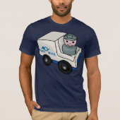 Kleine postwerker t-shirt (Voorkant)