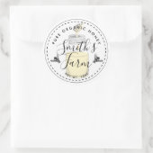 Kleine Pot Honing Etiket Cadeau Imker Bedrijf (Tas)