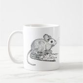 Kleine Potlood Muis Koffiemok (Links)