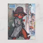 Kleine Poulbot Montmartre Briefkaart (Voorkant)