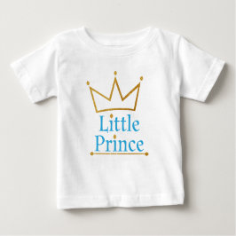 Kleine Prince Blue Text en Gold Crown