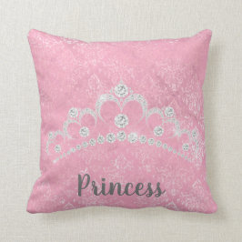 KLEINE PRINCESS PILLOW PINK aanpasbaar Kussen