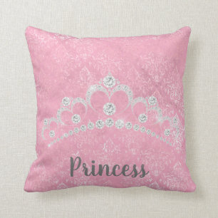 KLEINE PRINCESS PILLOW PINK aanpasbaar Kussen