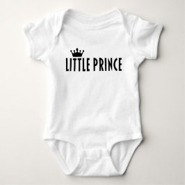 Kleine prins baby jongen onsie romper