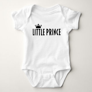 Kleine prins baby jongen onsie romper
