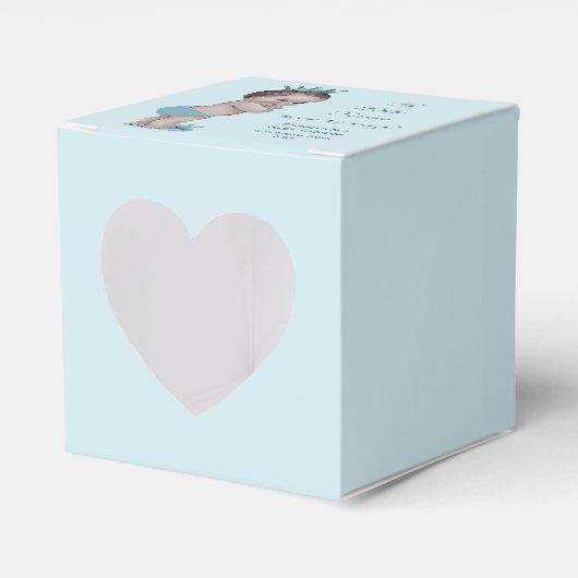  kleine prins Baby shower dank u Bedankdoosjes (Voorkant Zijde)