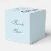 kleine prins Baby shower dank u Bedankdoosjes (Achterkant)