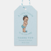  kleine prins Baby shower gepersonaliseerd Cadeaulabel (Achterkant)