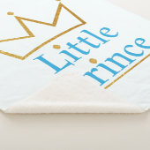 Kleine prins babydeken sherpa deken (3/4)