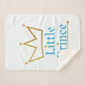 Kleine prins babydeken sherpa deken (Voorkant (horizontaal))