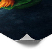 Kleine Prins en Roos. Nursery Art Poster (Hoek)