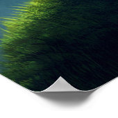 Kleine Prins en Vos. Illustratie voor kinderkamer Poster (Hoek)