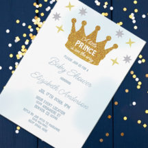 Kleine Prins Jongen Baby Borrel