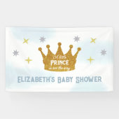 Kleine Prins Jongen Baby Borrel Spandoek (Horizontaal)