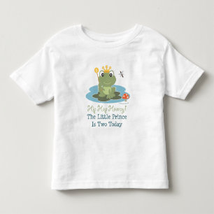Kleine Prins Kikker 2e Verjaardag Tee Shirt