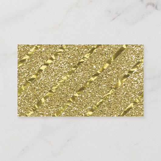 Kleine Prins Luier Raffle Ticket, Faux Glitter Informatiekaartje (Achterkant)