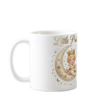 Kleine Prins Luxe Baby Mok | Schattige Kroon Baby