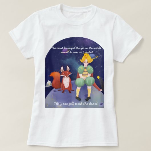 Kleine prins t-shirt (Design voorkant)