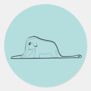 Kleine Prins tekening Ronde Sticker