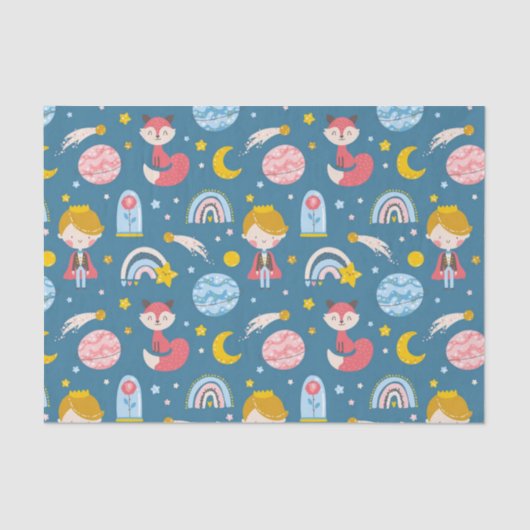 Kleine prins tissuepapier (Voorkant)