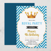 Kleine Prins Verjaardag Uitnodiging (Voorkant / Achterkant)