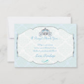 Kleine prins, Victoriaans stijl Dank je kaarten (Voorkant)