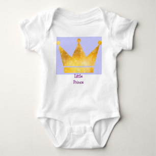 Kleine Prins voor Baby Royalty Cute Crown Design Romper