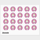 Kleine prinses 03 ronde sticker (Vel)