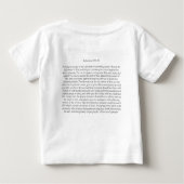 Kleine Prinses Ai Ai Baby Fijne Jersey T-Shirt (Achterkant)