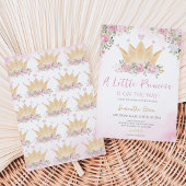 Kleine Prinses Baby Shower Kaart