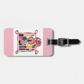 Kleine prinses. bagagelabel (Voorkant horizontaal)