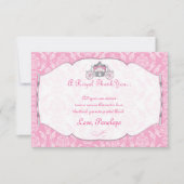 Kleine prinses bedankt jullie kaarten (Voorkant)