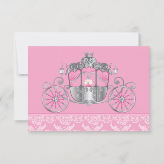Kleine prinses bedankt jullie kaarten (Achterkant)