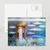 Kleine prinses Cottongras Briefkaart (Voorkant / Achterkant)