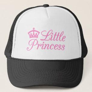 Kleine prinses, design met roze kroon voor baby trucker pet