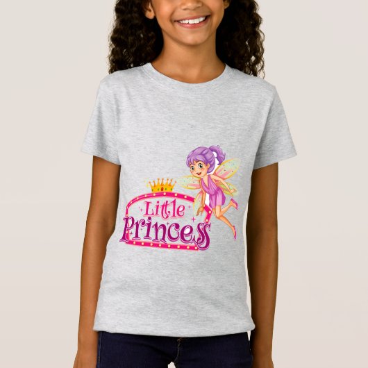 Kleine Prinses Fairy T-shirt (Voorkant)