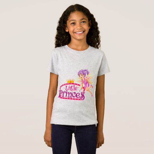 Kleine Prinses Fairy T-shirt (Voorkant volledig)