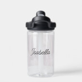  kleine prinses gepersonaliseerd waterfles (Achterkant)