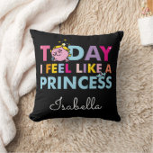 Kleine Prinses | Ik voel me als een prinses Kussen (Deken)