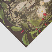 Kleine prinses in het bos tissuepapier (Detail)