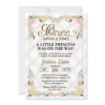 Kleine prinses is onderweg Meisje baby shower
