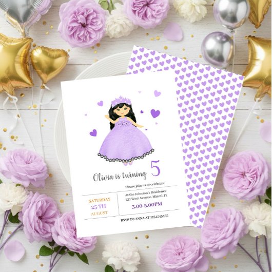 Kleine prinses kaart