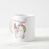 Kleine prinses koffiemok (Voorkant links)