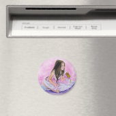 Kleine prinses kussen kikker magneet (Insitu (Vaatwasser))