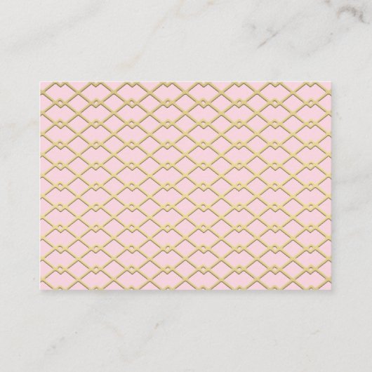 Kleine Prinses Luier Raffle Tickets, vervoer Informatiekaartje (Achterkant)