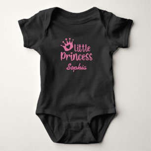 Kleine Prinses. Naam personaliseren Romper