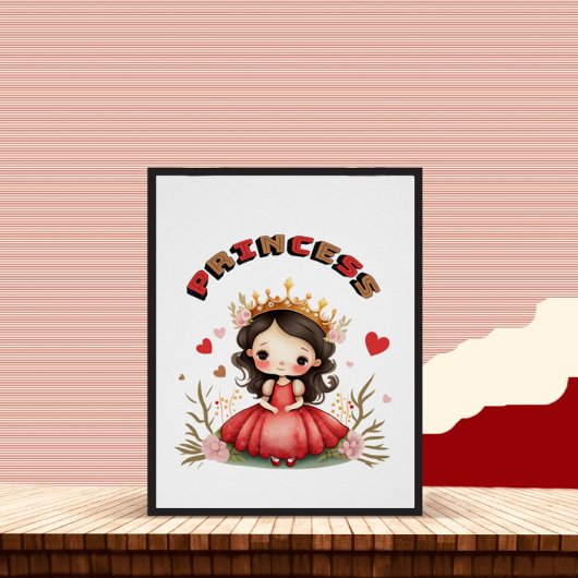 Kleine prinses perfect poster