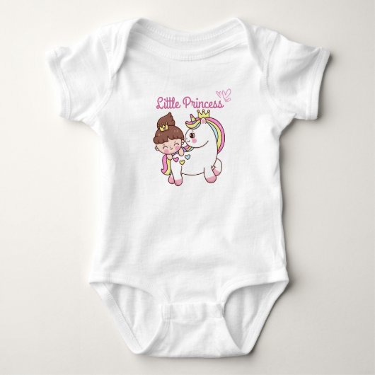 Kleine prinses  romper (Voorkant)